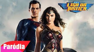 LIGA DA JUSTIÇA - MULHER MARAVILHA BATEU NO SUPER MAN!!! #shorts screenshot 2