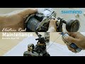 Electric reel maintenance with shimano reel oil spray  washing  oiling