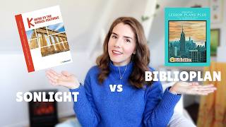 SONLIGHT vs BIBLIOPLAN | Homeschool Literature-Based History Curriculum Comparison