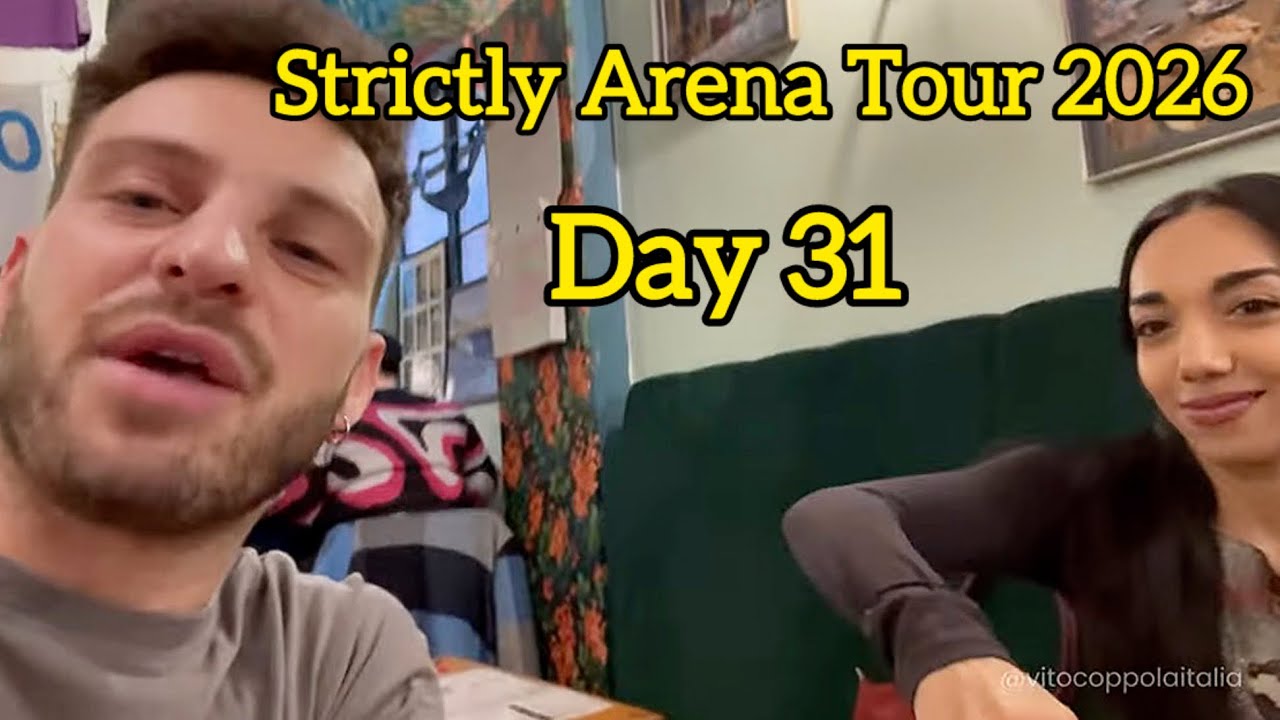 Видеоблог о туре Strictly Arena Tour 2026 - день 31 / Вито Коппола