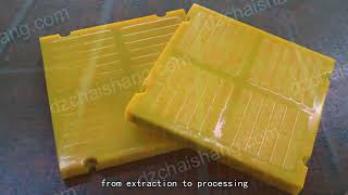 Anti-Clog Rubber Panels for Mining Screens