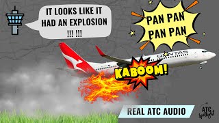 Qantas Flight Engine Explosion At Takeoff Atc Audio Captures Emergency Return To Sydney Airport