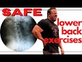 3 exercises for a strong low back pain free spinal erector training