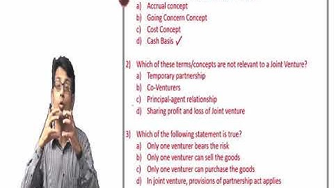 Joint Venture Lecture 1