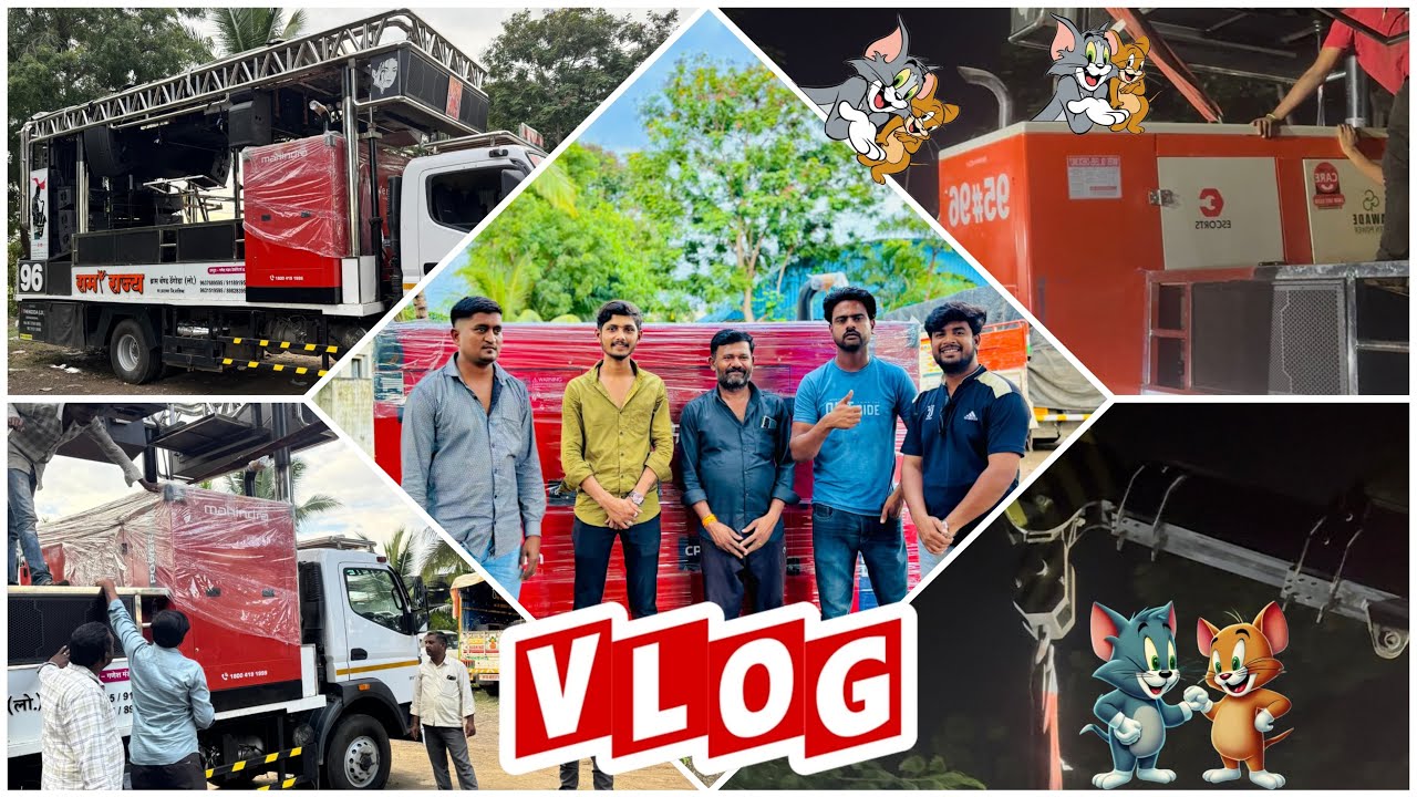#Vlog 59 New generater (MAHINDRA POWEROL) update Ramrajya brass band thengoda 9696 ❤️🙏🏻