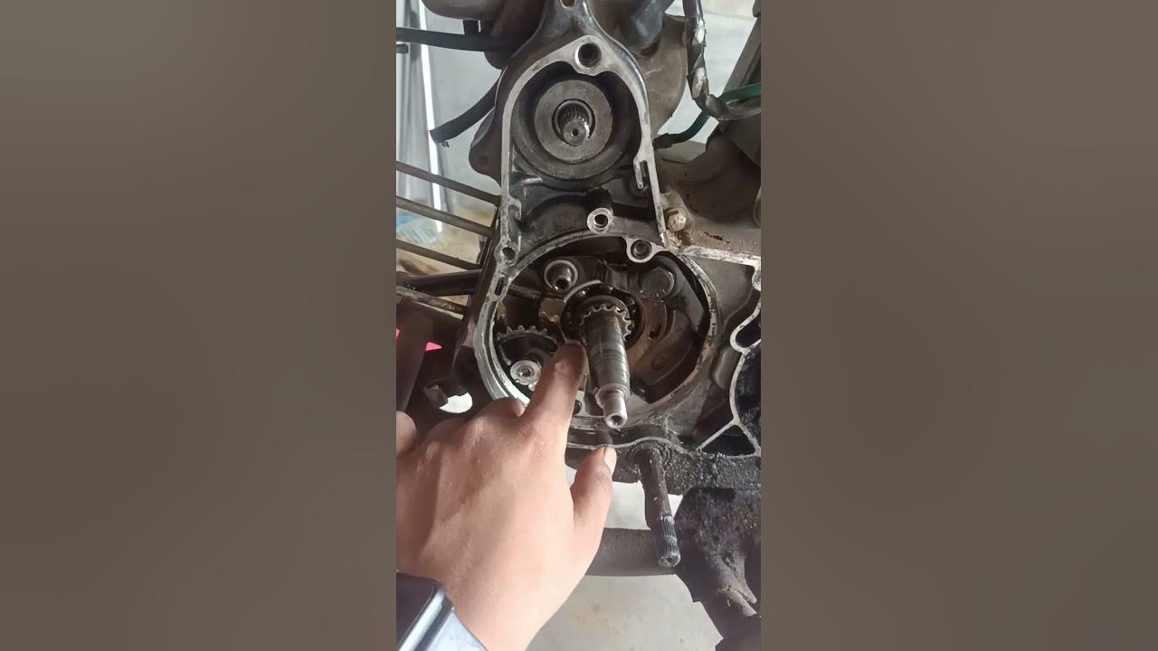 new ,bike Passion Pro timing chain change and half enginesat