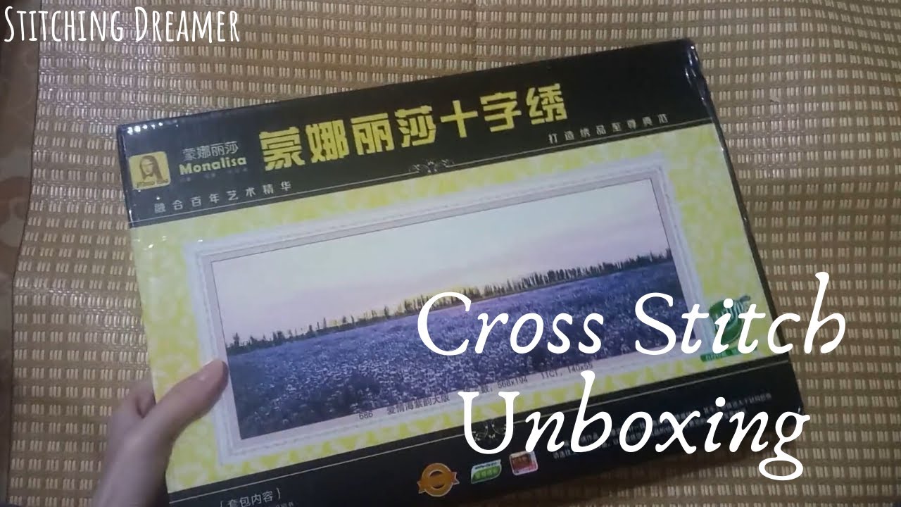 Flosstube #27 Unboxing Cross Stitch Kit: Lavender Sea