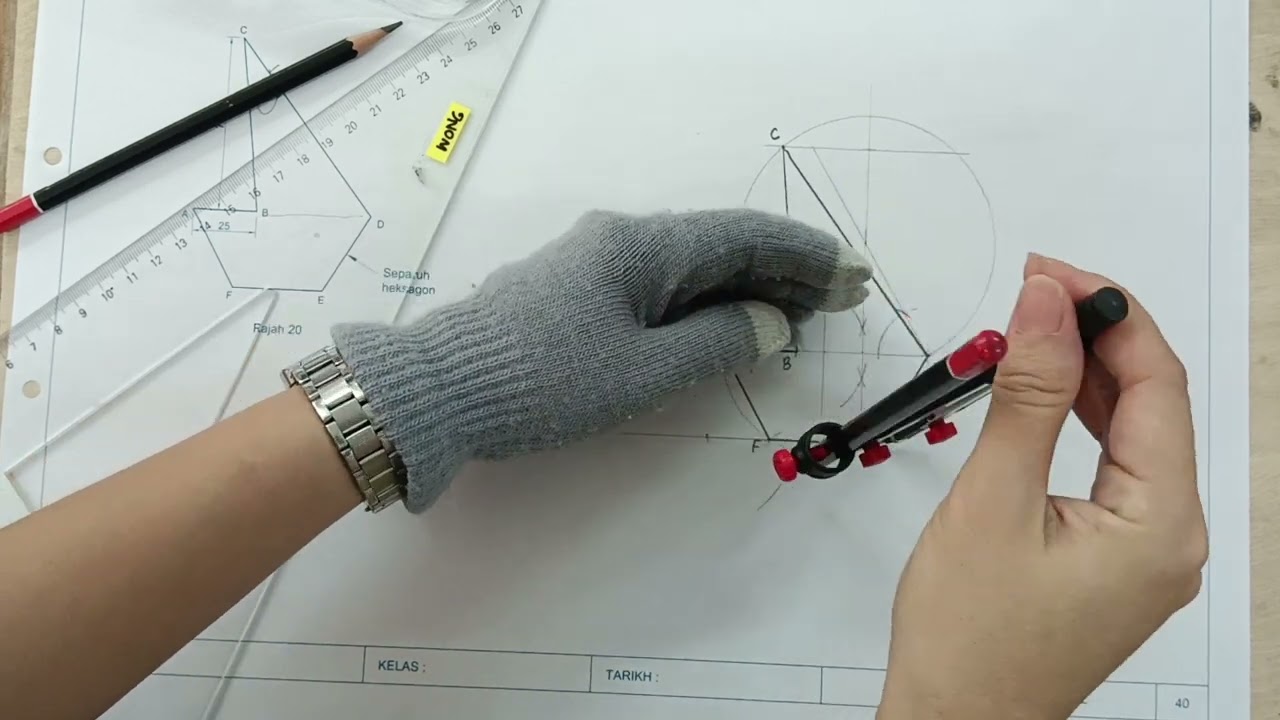 2024 lembaran praktis GKT T4 soalan 22 ms 40 pembesaran pengecilan nisbah luas