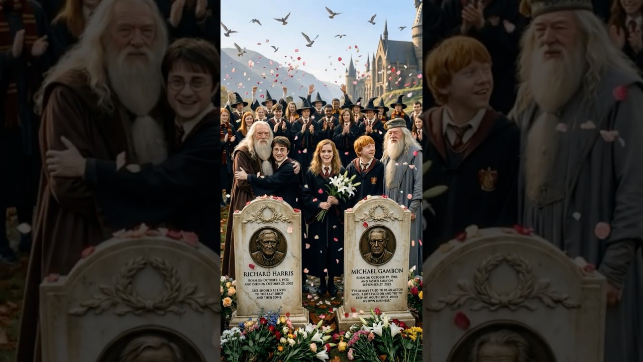 Harry Potter | Fallen Cast & Iconic Roles | A Magical Reunion at Memorials 🧙✨