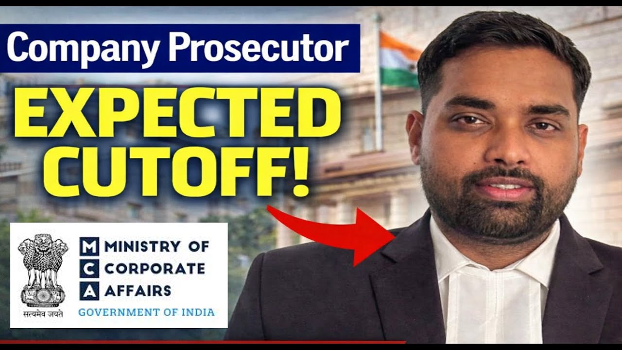 Company Prosecutor Expected Cutoff 2026 | Assistant Legal Advisor in ED Cutoff | CBI APP Cutoff