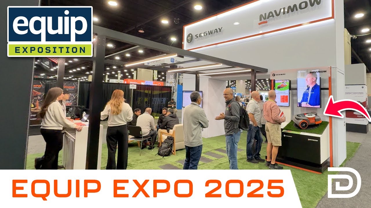 Navimow представила новый подход к интеллектуальному уходу за газоном на выставке Equip Expo 2025
