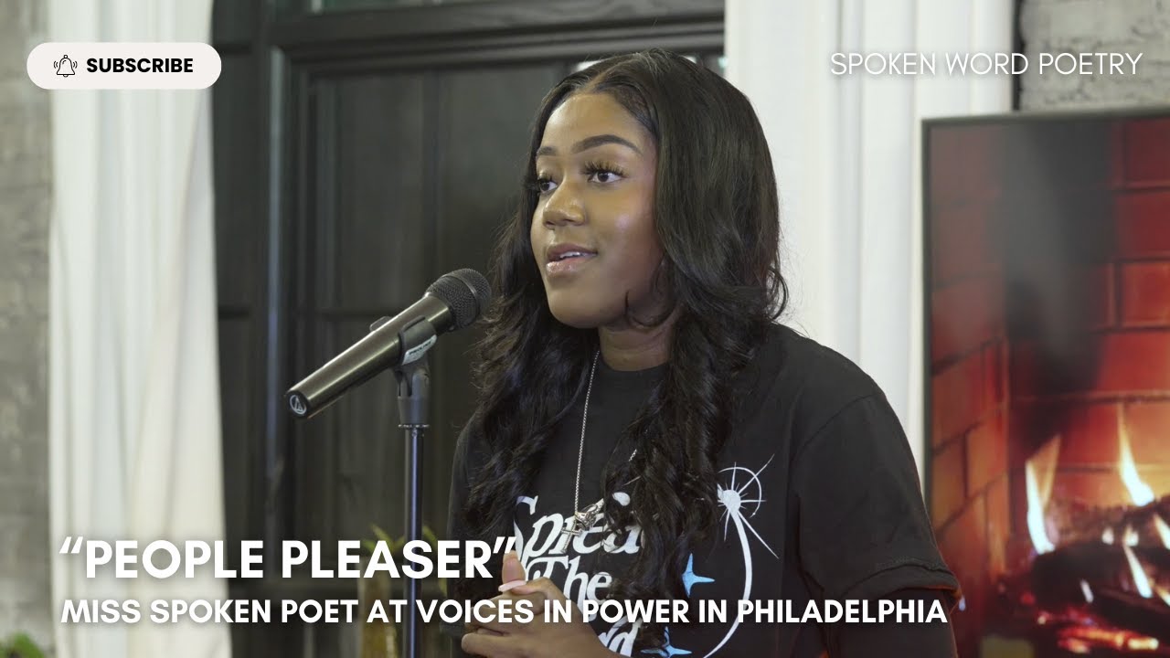 Miss Spoken Poet - "People Pleaser" @ Voices In Power | Philadelphia | Spoken Word Poetry