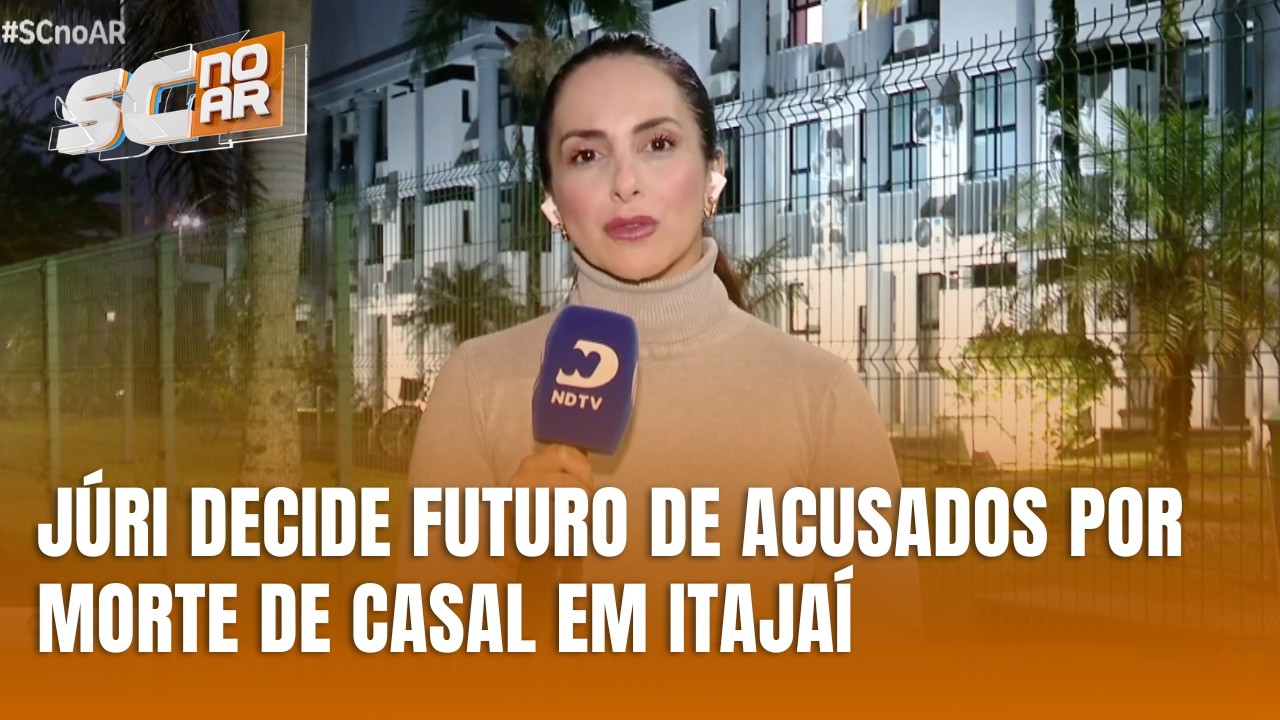 Júri popular julga acusados de matar casal por herança em Itajaí