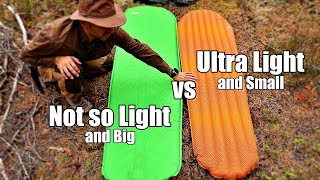 Why I changed my sleeping pad? From my Therm-A-Rest to the Exped Synmat HL M