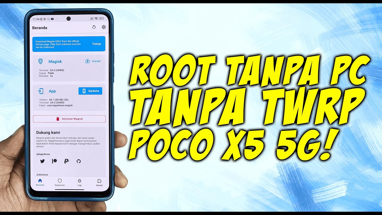TERBARU! Cara Cepat Root POCO X5 5G MIUI 14 Tanpa TWRP & Tanpa PC ...
