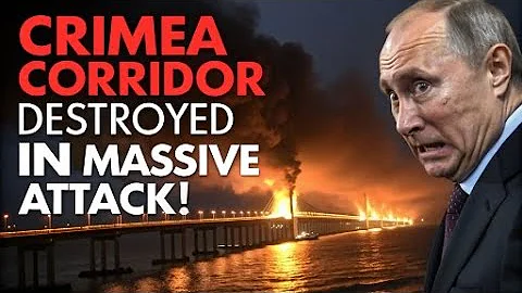 Putin Shocked! Russia’s Key Supply Line to Crimea Wiped Out in Explosive Attack!