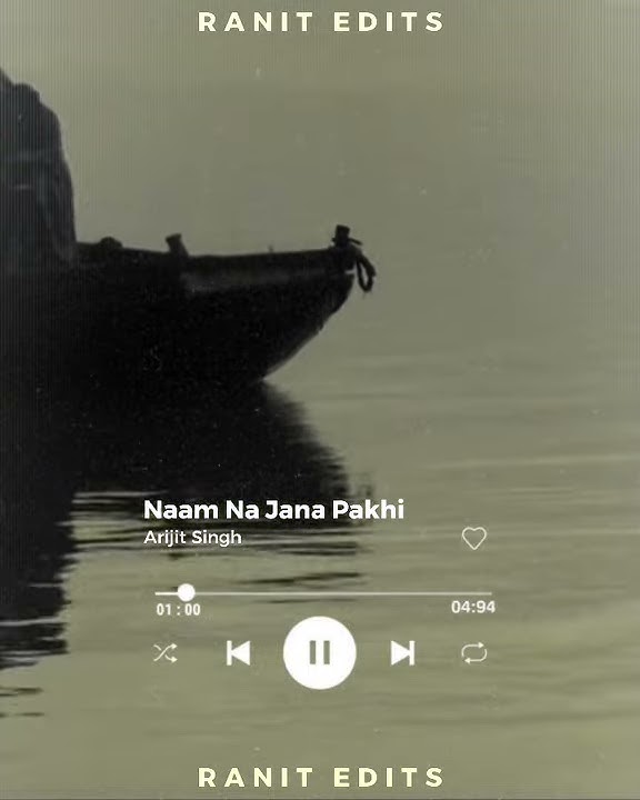 Naam Na Jana Pakhi | Arijit Singh | Status Video | Ranit Edits