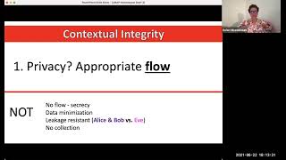 Contextual Integrity: Theory and Some Applications by Helen Nissenbaum
