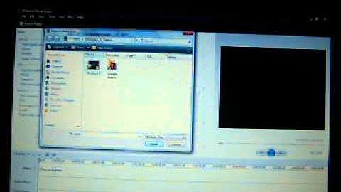 Movie Maker Tutorial- Importing Media