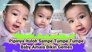 Masya Allah Baby Amala Puti Sabai Pipi Nya Ituloh Sampe Tumpe Tumpe Bikin Gemesh