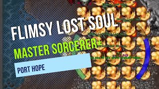 TIBIA - MS LVL 532 FLINSY LOST SOUL PH 5KK+ XP / 350K+ GOLD