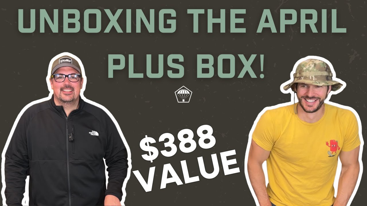 Unboxing the April TacPack PLUS box!