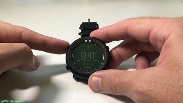 Suunto Core (Alpha Stealth) | Using stopwatch