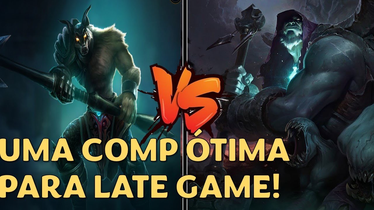 NASUS E AURELION NO MESMO TIME É BEM FORTE! NASUS VS YORICK LEAGUE OF
