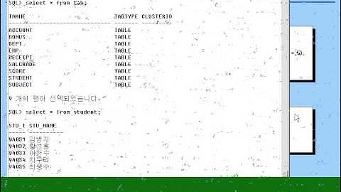 [오라클 기초 강좌] 15 - 제약 조건(CONSTRAINT) - NOT NULL, CHECK, PRIMARY KEY, FOREIGN KEY