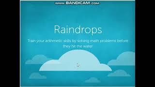 Lumosity Raindrops MATH Numerical Calculation 2021 04 27 1
