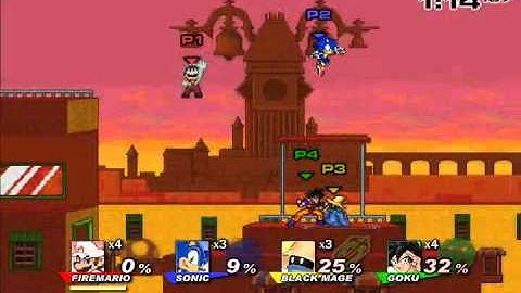 Super Smash Flash 2 v0.7 Gameplay 004