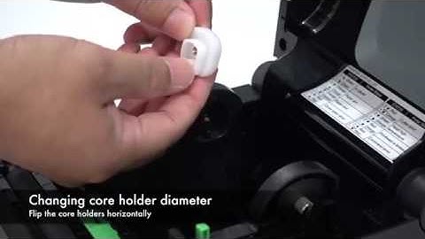 SATO WS4 Core Holder Setting