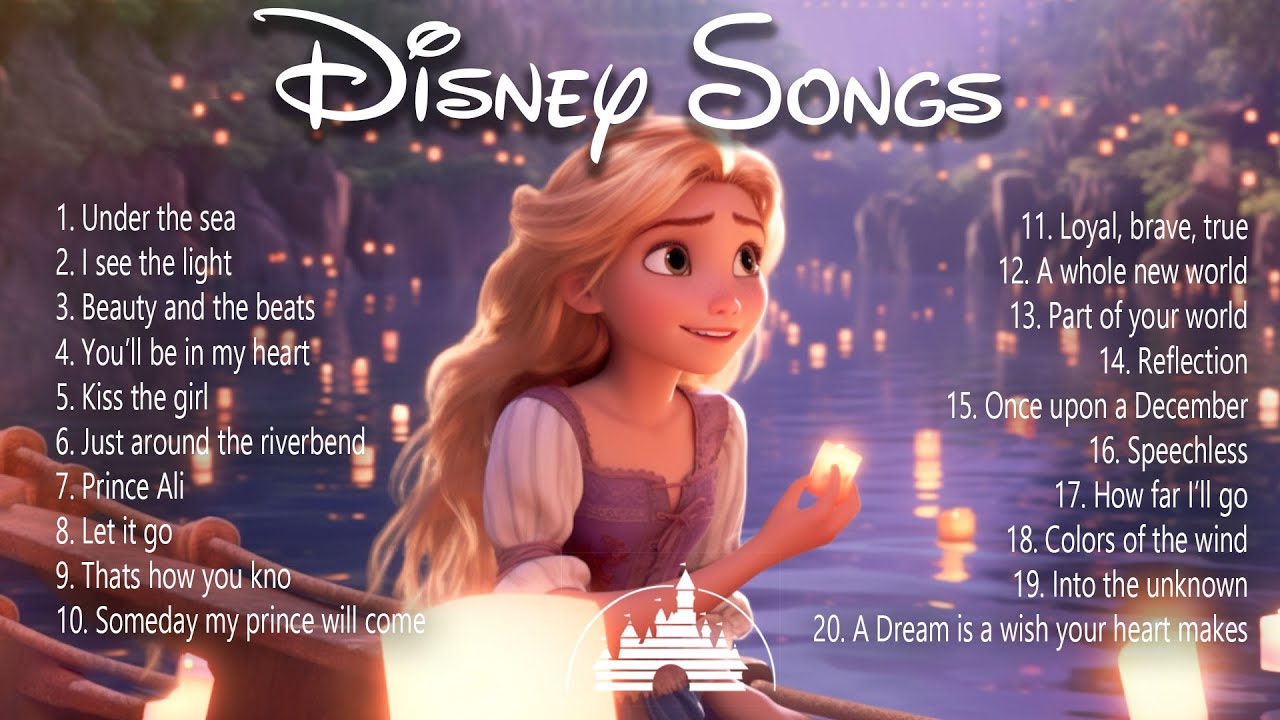 World of Disney Songs 🌷 A Curated Playlist Of The Best Disney Music Of