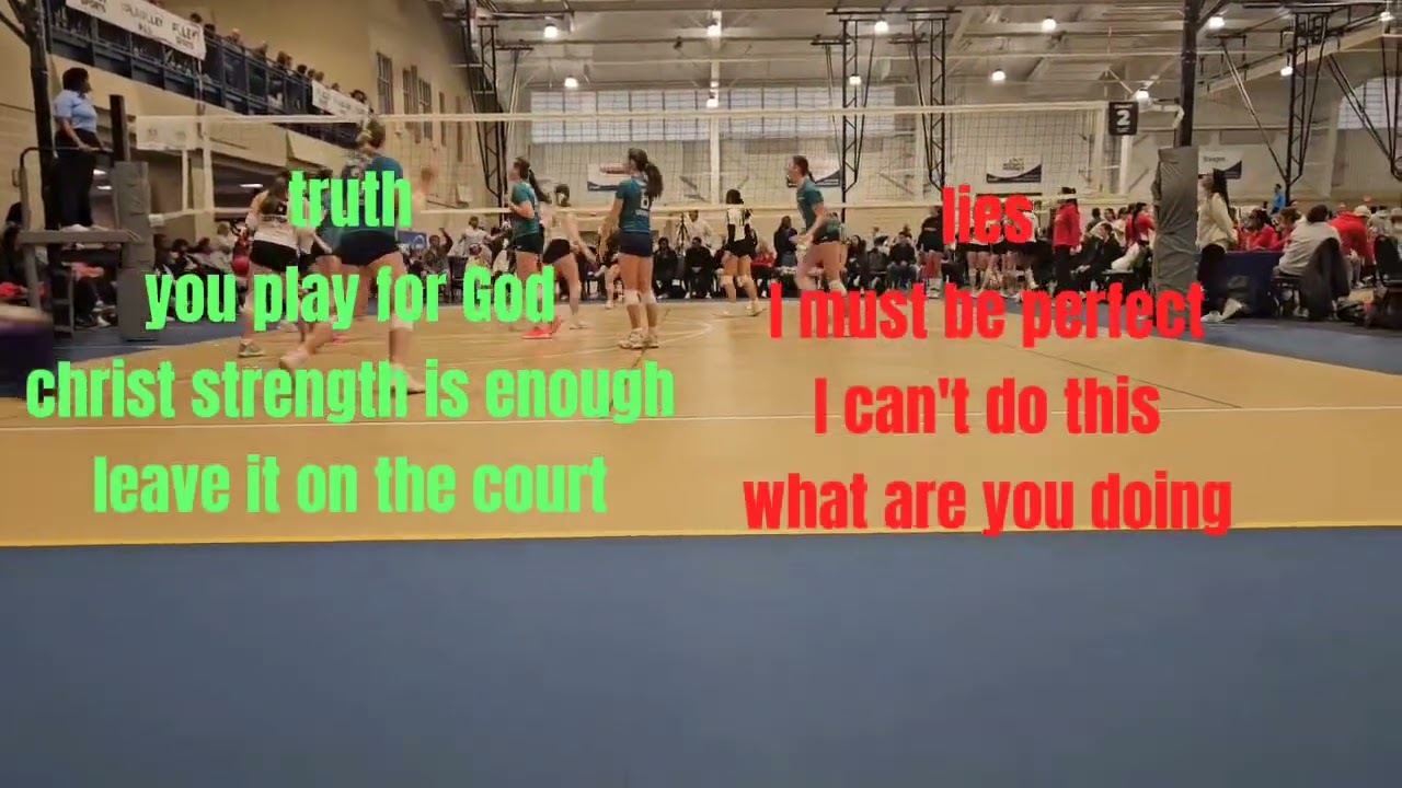 Truth vs lies volleyball! 🏐✝️ 