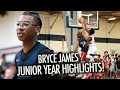 Bryce James Unbelievable Junior Year Highlights | Lebron DNA Activated!
