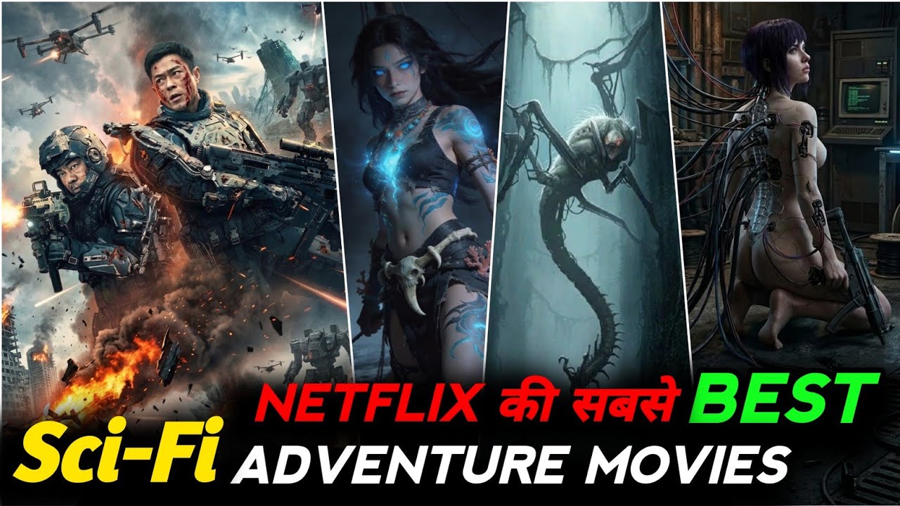 TOP 10 Best Sci-Fi Movies On Netflix in Hindi | Best Science Fiction Movies in Hindi