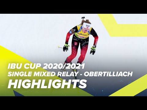 Obertilliach Highlights Single Mixed Relay IBU Cup 2020/2021