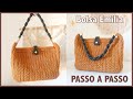 Bolsa de Croch&ecirc; de Luxo Super F&aacute;cil de Fazer - Bolsa Emilia