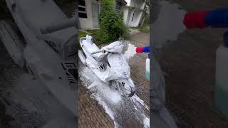 Di ember di foam spray busanya bisa melimpah #sabuncucikendaraan #sabuncucimotor #sabuncucimobil
