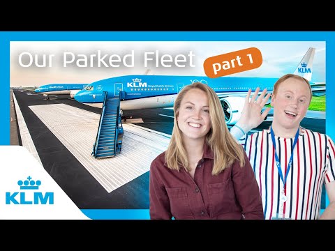 KLM Intern On A Mission - Our Parked Fleet - Part 1