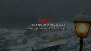 Status wa sedih || kecewa pada akhirnya