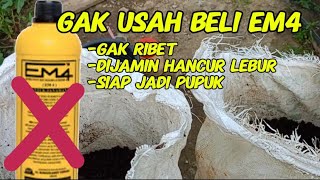 Cara Mudah Fermentasi Kotoran Kambing Tanpa Em4  Berkebun
