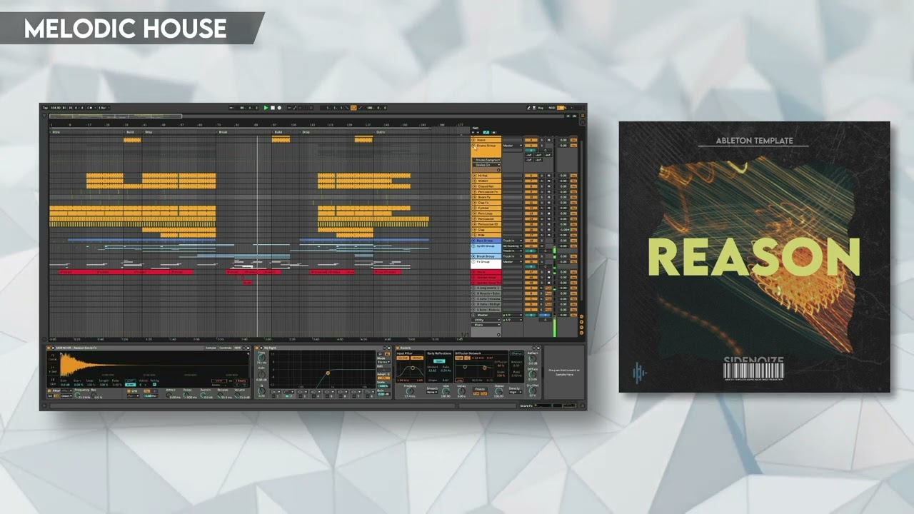 Melodic house ableton template - Reason by SIDENOIZE