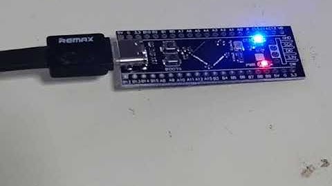 STM32F401 black pill