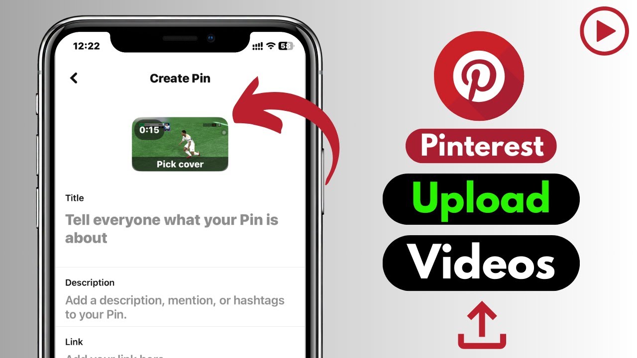 How To Upload/Post Videos on Pinterest (Full Guide) - YouTube