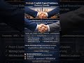 We deliver end-to-end financial solutions.Strategic Capital. Expert Guidance. Business Growth.