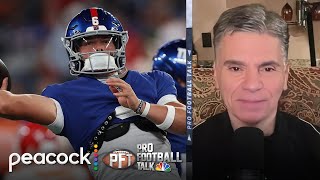 What led to Jaxson Dart becoming New York Giants' starting QB | Pro Football Talk | NFL on NBC