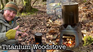 Collapsable Titanium Firebox