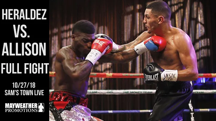 Juan Heraldez vs  Maynard Allison Full Fight