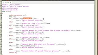 Program 2: USP/CD Lab Posix Complaint System Configurations